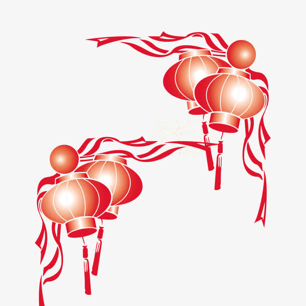 红灯笼免抠