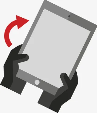 手指滑动姿势矢量图免抠