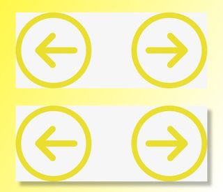 黄色箭头按钮免抠