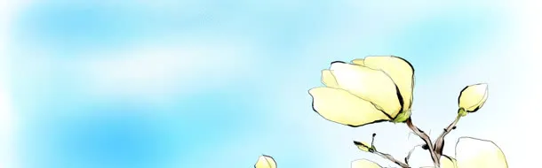 梦幻清新手绘卡通背景