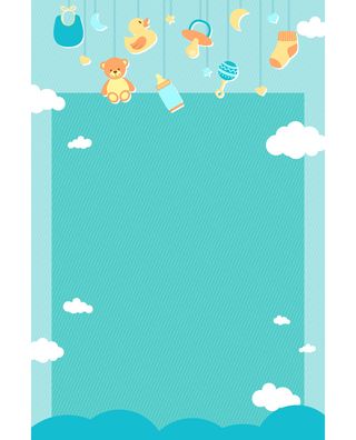 小清新儿童背景广告背景高清