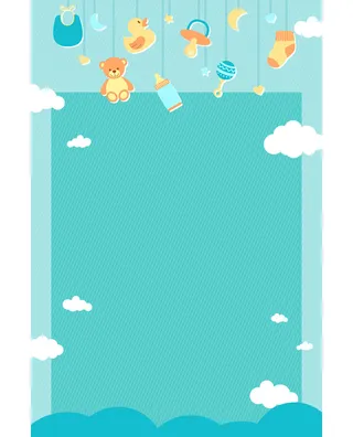 小清新儿童背景广告背景高清