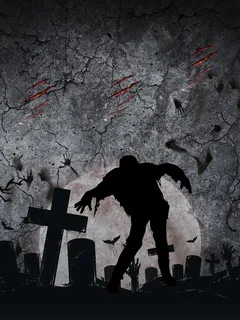 恐怖万圣节狂欢夜海报高清