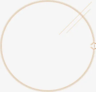 古风线性边框免抠