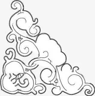 矢量墙花纹免抠