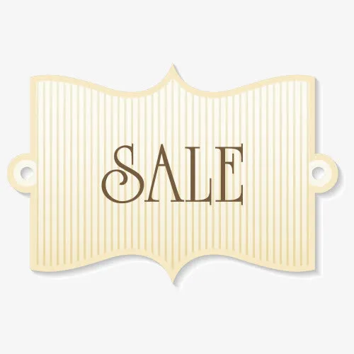 时尚尊贵小标签免抠