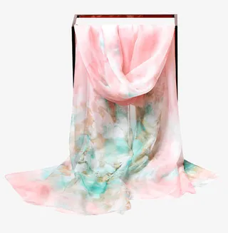 浪漫披肩丝巾免抠