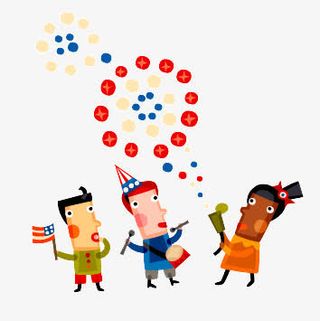 卡通手绘节日元素免抠