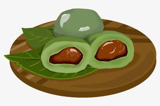 卡通手绘青团5免抠