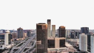 中国北京国贸建筑四免抠