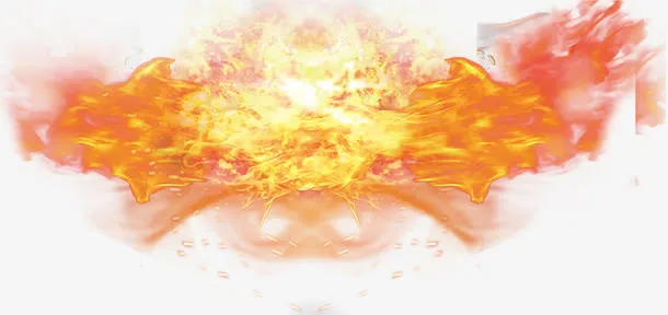 爆发火焰免抠