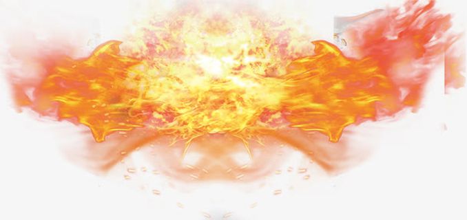爆发火焰免抠