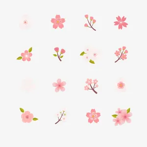 矢量小花朵免抠