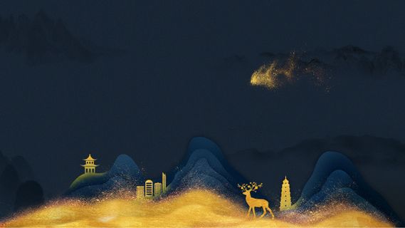 墨灰色海报背景