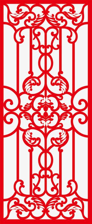 边框花纹中国风免抠