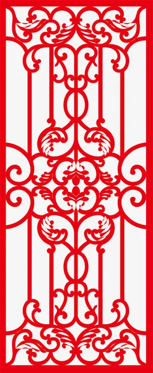 边框花纹中国风免抠