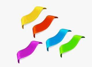 标签角标签黄色红色蓝色紫色大集合免抠