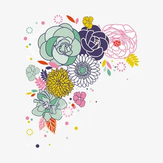 手绘植物花卉免抠