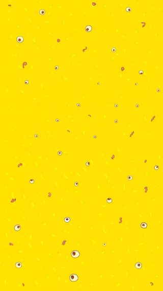 简约黄色有趣扁平H5图高清