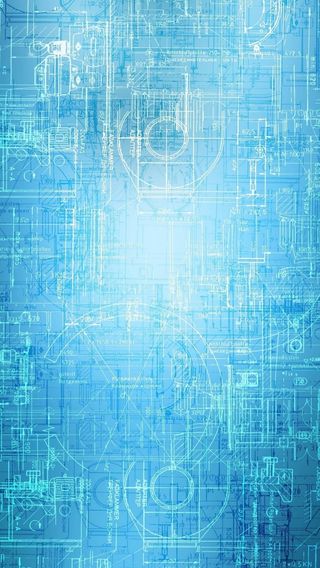 纹理蓝色渐变线条发光H5背景素材高清