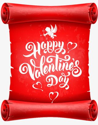 情人节海报免抠