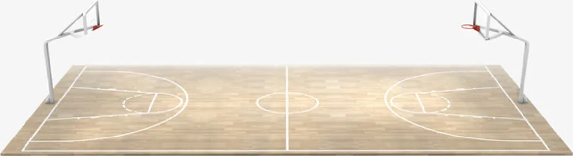 篮球场免抠