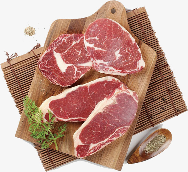 新鲜生猪肉类免抠