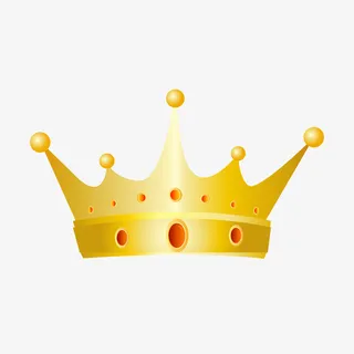 矢量免扣卡通皇冠免抠