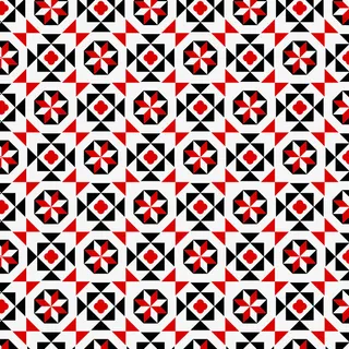 红黑纹理图案免抠