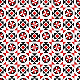 红黑纹理图案免抠