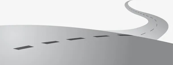矢量卡通公路免抠