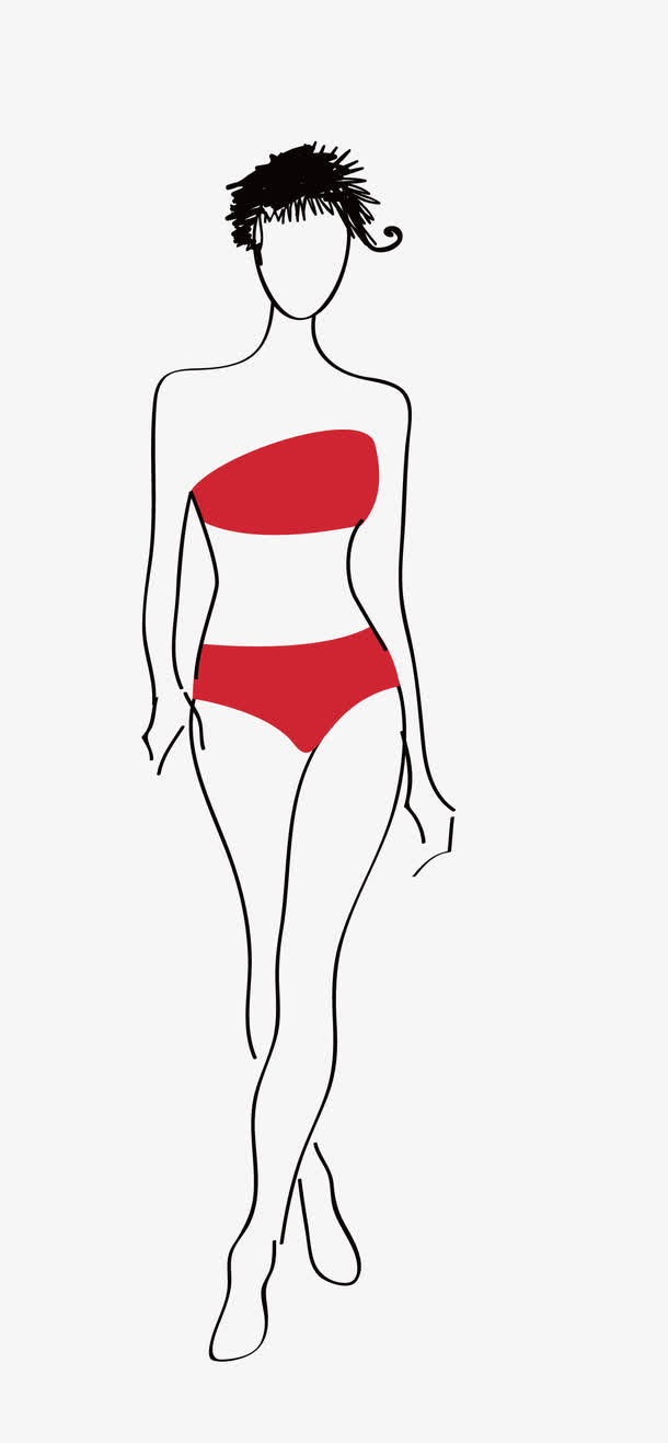 性感美女免抠