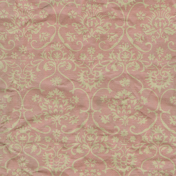 复古花纹纸张底纹背景