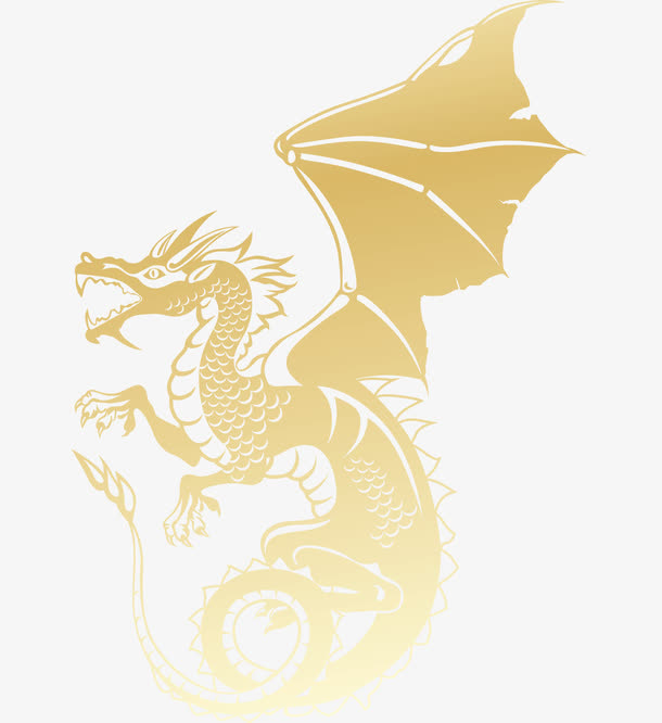 蝙蝠龙png免费素材矢量免抠