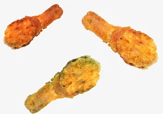 香脆炸鸡腿素材免抠