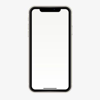苹果手机iPhone11白色正面免抠