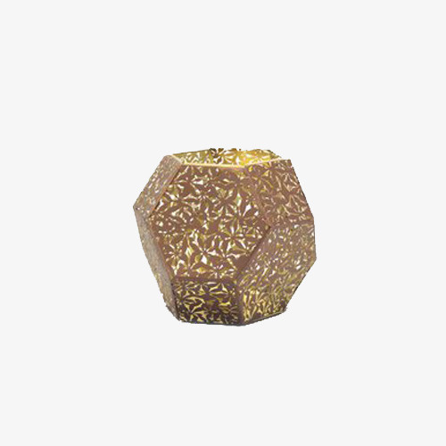 金色花纹灯笼免抠