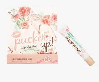 小蜜坊嘟嘟丰俏润唇蜜玫瑰果免抠