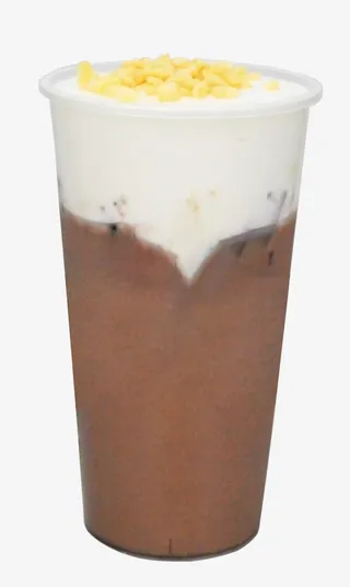 香米奶盖巧克力实物免抠