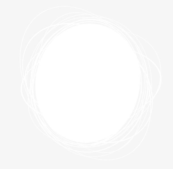 白色线圈免抠装饰效果特效元素