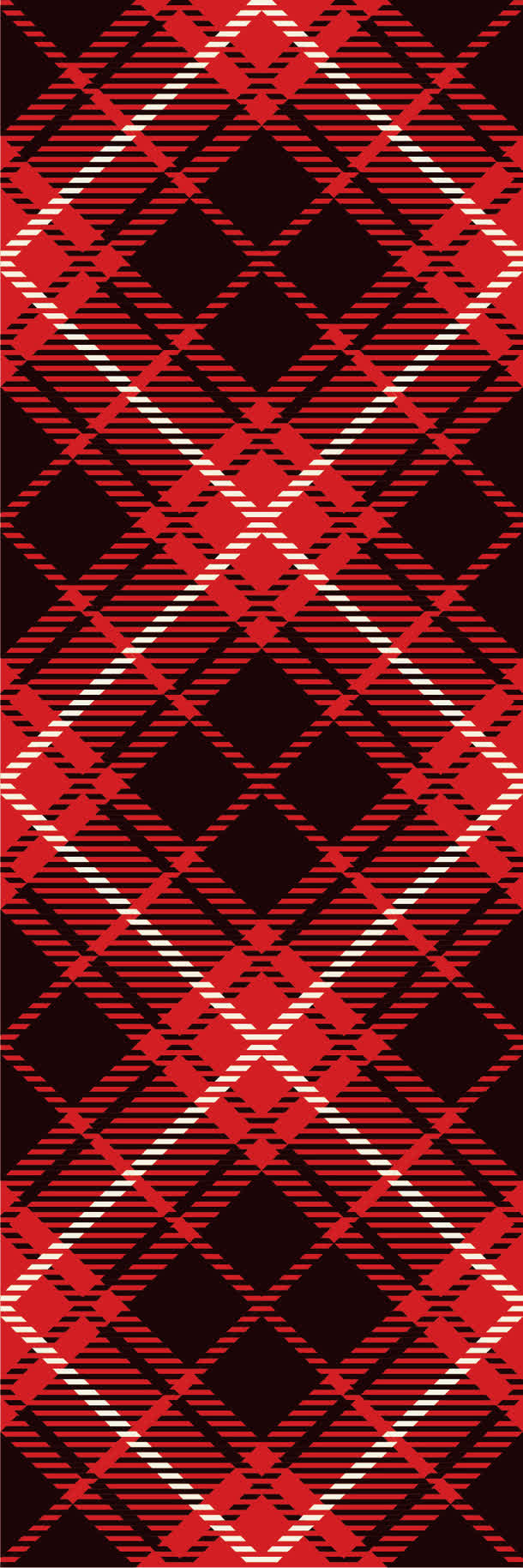 红色的欧式桌布下载免抠