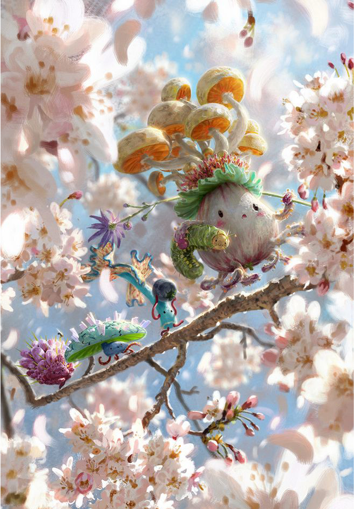 春天小清新花卉高清