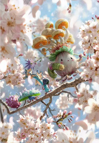 春天小清新花卉高清