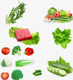 新鲜蔬菜免抠