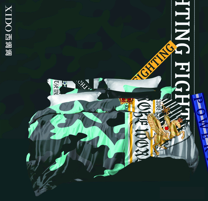 西调调，整体潮牌寝具产品高清