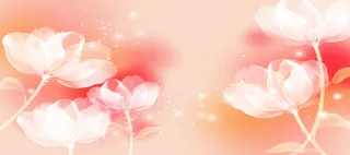 花之恋海报背景高清