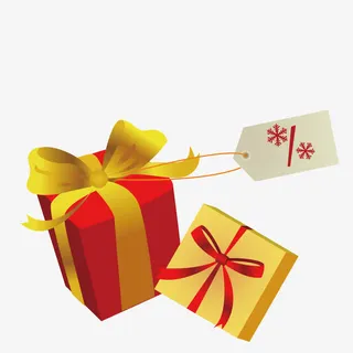 双12淘宝天猫礼品盒免抠