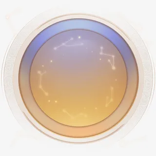 中国风 游戏ui 盘 星 元素 png免抠