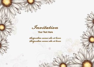 矢量花朵边框纹理免扣素材免抠