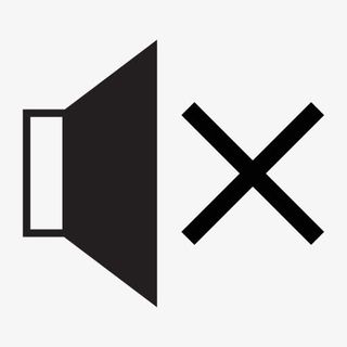 声音静音标志图标免抠